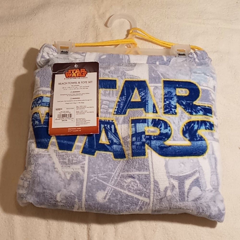Star wars beach towel & tote set. - Picture 2 of 4